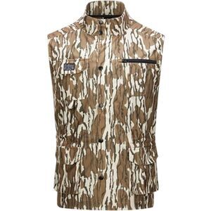 Diem Mens Camo Multi Pocket Vest / Sandy